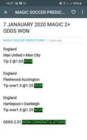 MAGIC SOCCER PREDICTI0NS screenshot 1