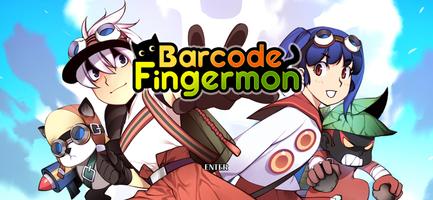Code-barres Fingermon Affiche