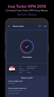 Iraq VPN 2019 - Unlimited Free VPN Proxy Master capture d'écran 3