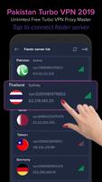 Pakistan VPN 2019 - Unlimited Free VPN ProxyMaster تصوير الشاشة 2