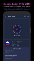 Russia VPN 2019 - Unlimited Free VPN Proxy Master captura de pantalla 3