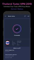 Thailand VPN 2019 - Unlimited Free VPN ProxyMaster capture d'écran 3