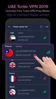 UAE VPN 2019 - Unlimited Free VPN Proxy Master capture d'écran 2