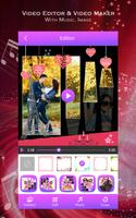 Video Editor & Video Maker with Music, Image 截图 1