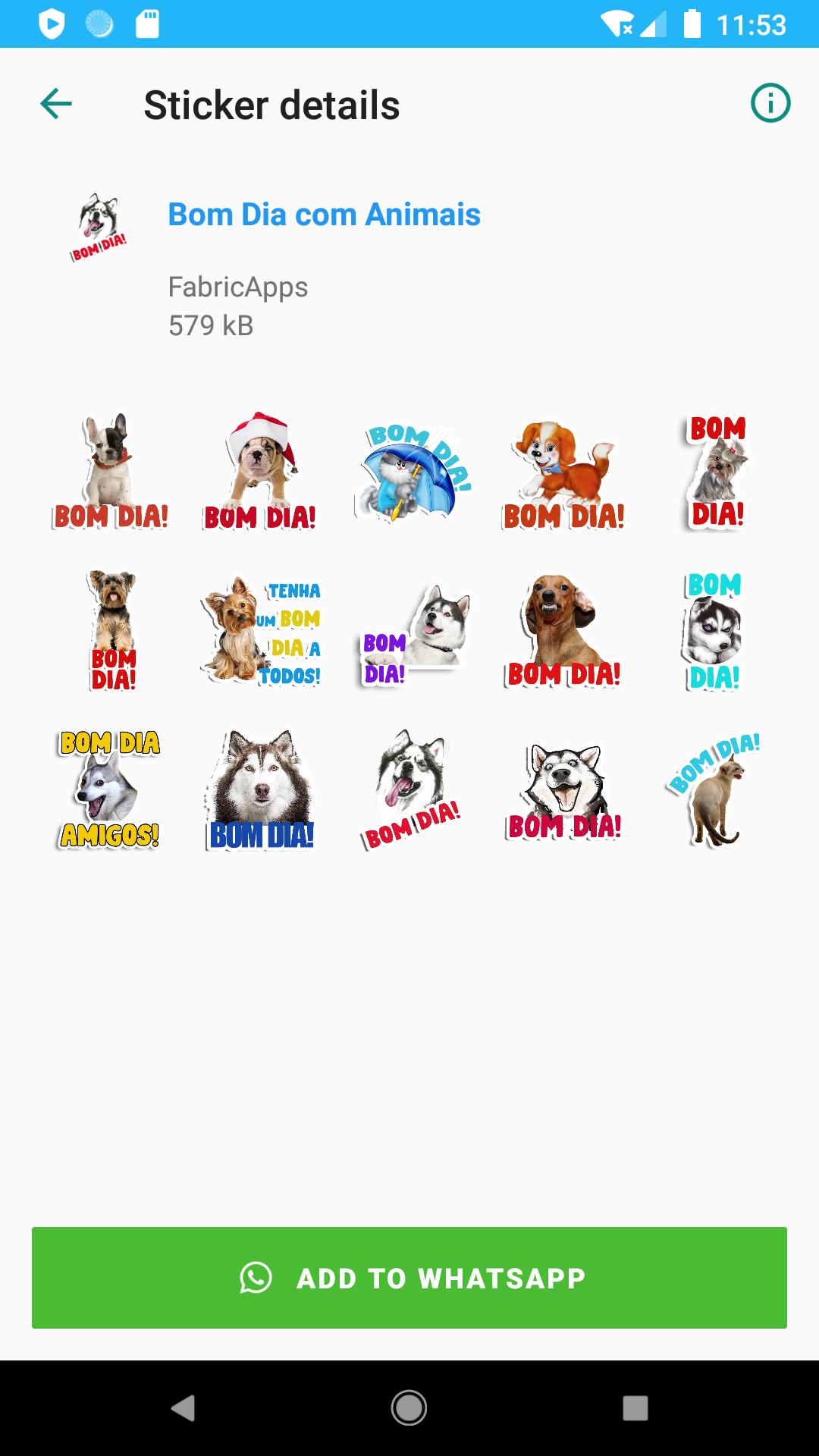 Figurinhas de Bom Dia com Animais APK للاندرويد تنزيل Figurinhas de Bom Dia com Animais APK للاندرويد تنزيل