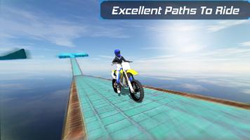 Bike Racing in sky 3D screenshot 2