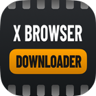 X Browser & Downloader ícone