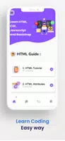 Code Pro: HTML, CSS, JS & BT5 تصوير الشاشة 1