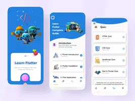 Learn Dart & Flutter الملصق