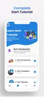 Learn Dart & Flutter تصوير الشاشة 2