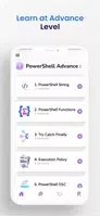 Learn PowerShell-Shell Script captura de pantalla 3