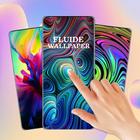 Fluid Live wallpaper app Zeichen