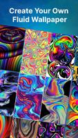 Fluid Live wallpaper app poster