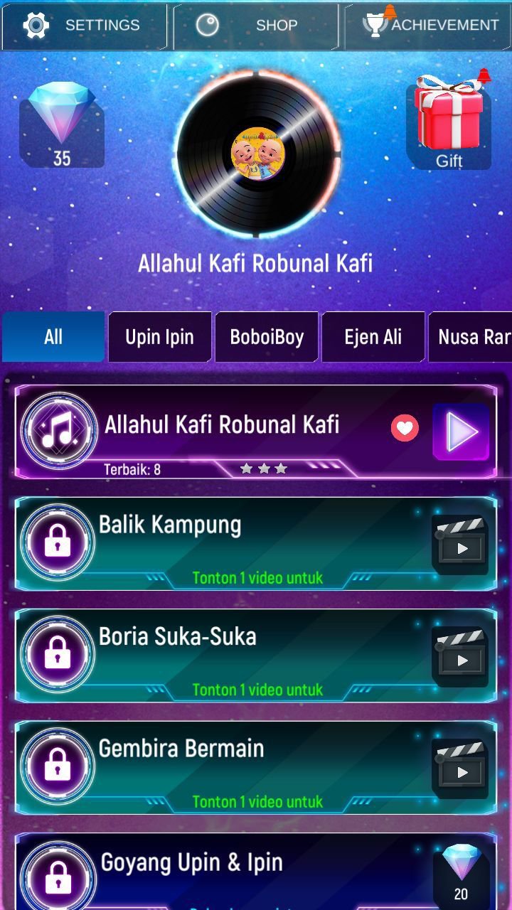 Mod Upin Ipin Tiles Hop EDM APK for Android Download