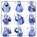 لفات حجاب بالخطوات والصور