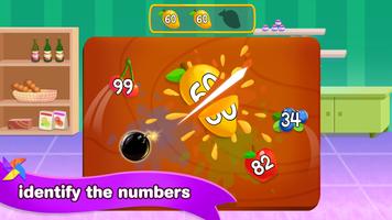 Dino Kids Numbers Count To 100 Math Games for Kids تصوير الشاشة 2