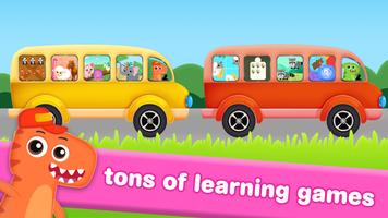 پوستر Dino Preschool Learning Games for Kids Brain Games