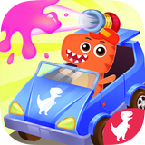 Dinosaur Park Car Racing Game aplikacja