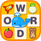Kids Word Search & Spelling Games Word Puzzles أيقونة