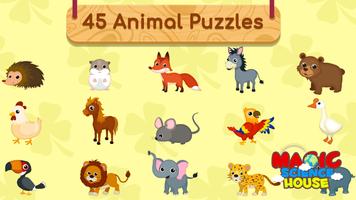 Kids Animal Puzzles Sounds Learning Games toddlers Screenshot 2