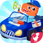 Kids Police Car Driving Game آئیکن