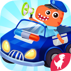 Kids Police Car Driving Game أيقونة