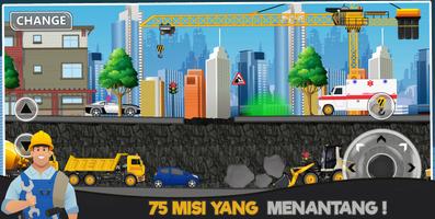 Konstruksi Kota Bangun poster