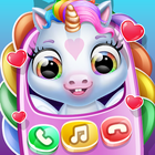 Baby Princess Unicorn Phone آئیکن