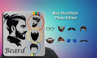 Smarty Man editor - men hairStyle & beard editor imagem de tela 2