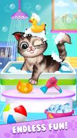Baby Cat DayCare: Kitty Game পোস্টার