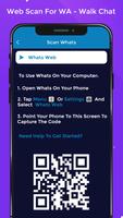 Web Scan For WA - Walk Chat постер