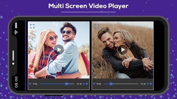 Multiple Video Player Multiple Videos at Same Time تصوير الشاشة 1