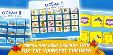 Oceano II: Jogos para Crianças
