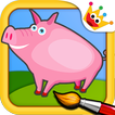 ”Farm Animals Puzzles Games 2+