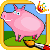 Farm Animals Puzzles Games 2+ icon