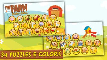 Farm Animals Puzzles Games 2+ اسکرین شاٹ 2