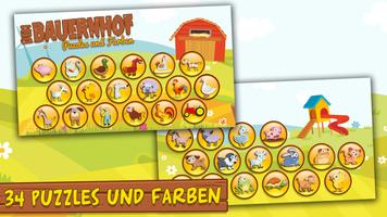 Bauernhof Baby Tiere Spiele 2+ Screenshot 2