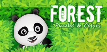 Forest - Kids Coloring Puzzles