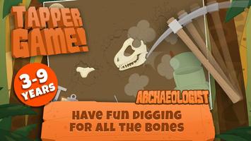 Archeoloog Dinosaurussen Spel-poster