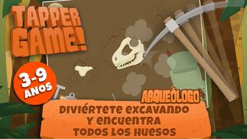 Juego de Dinosaurios —Jurassic Poster