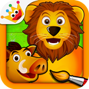 APK Savanna - Puzzles and Coloring