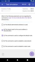 Test prep. for CCNA Exam 200-301 تصوير الشاشة 1