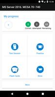 MS Server 2016 - MCSA 70-740 Certification पोस्टर