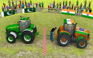 Pull Tractor Games: Tractor Driving Simulator 2019 اسکرین شاٹ 1