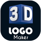 3D Logo Maker - Logo Creator & Graphic Design icône