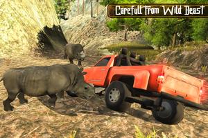 Cazador de animales 4x4 jeep captura de pantalla 1