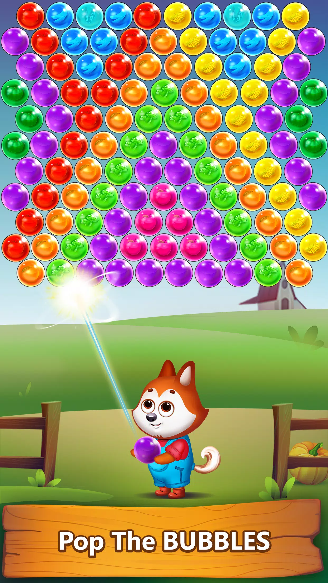 BUBBLE SHOOTER: FARM FRUIT jogo online gratuito em