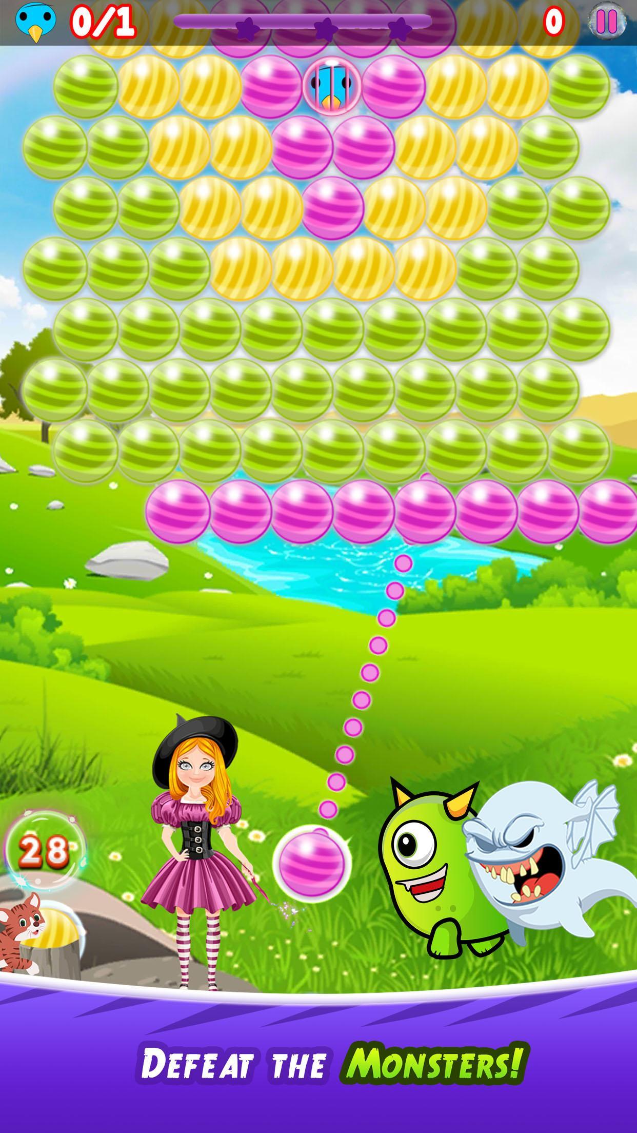 Witch Bubble Shooter Witch Bubble Shooter
