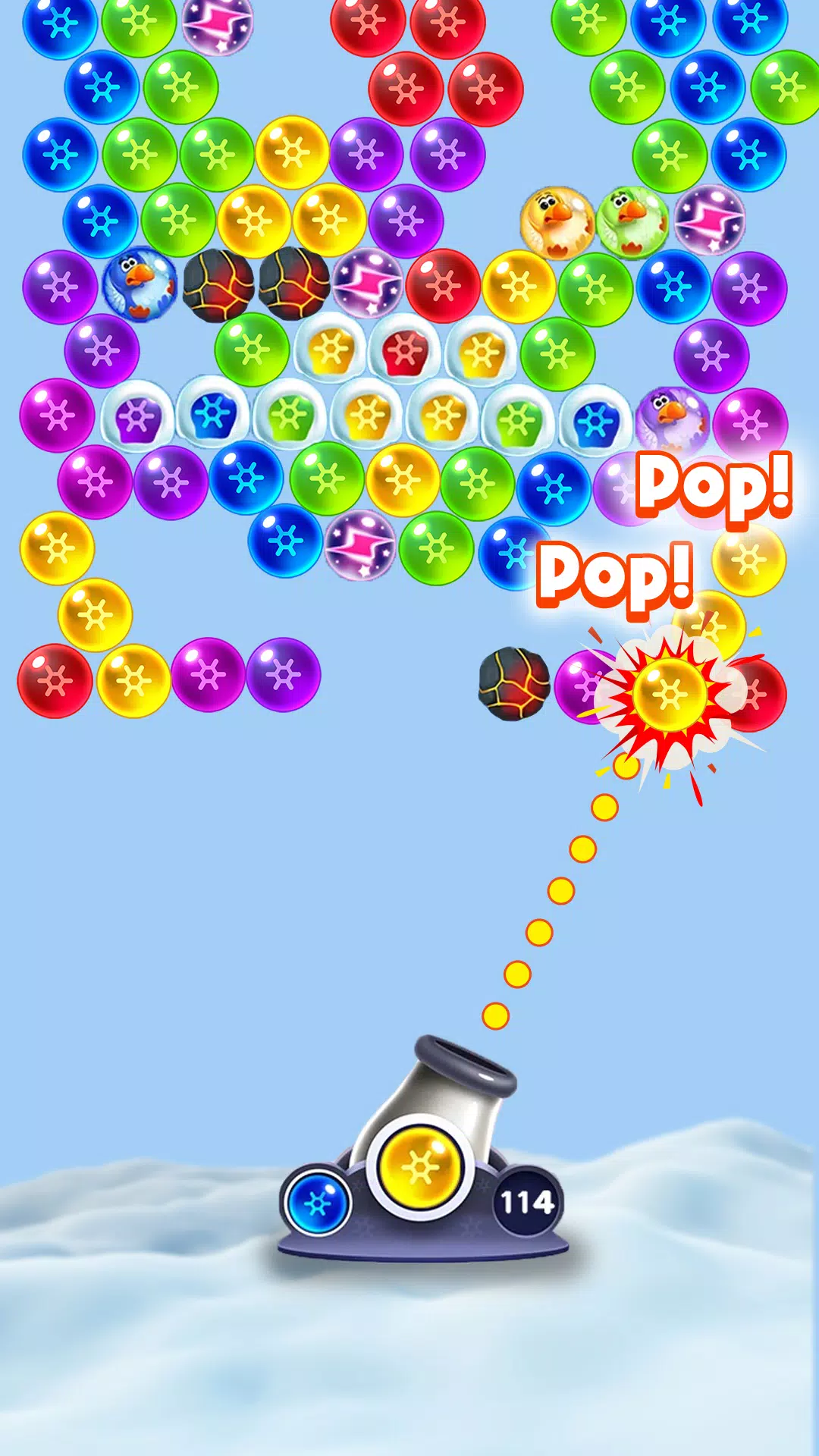 Download do APK de Jogo da Frozen: Bubble Shooter para Android