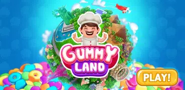 Gummy Land - Match 3 Games & F